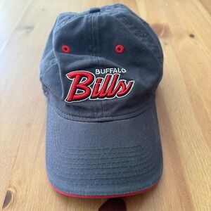 Retro Buffalo Bills NFL Team Apparel Reebok Hat Blue On Field OSFM Adjustable